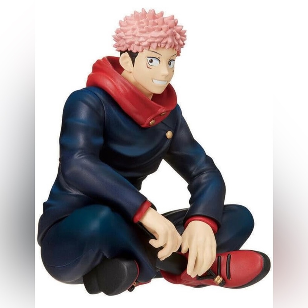 Sega Jujutsu Kaisen Perching Yuji Itadori Figure NIB